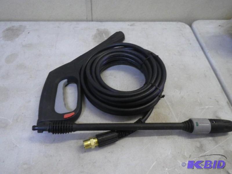 New pressure washer hose and gun...