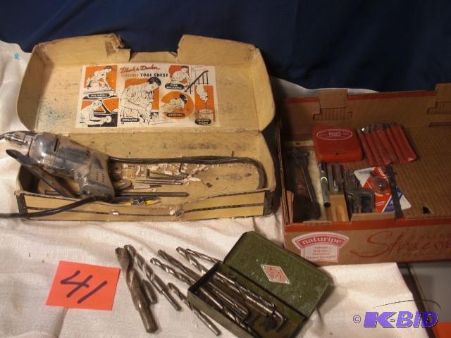 Drill and Bits