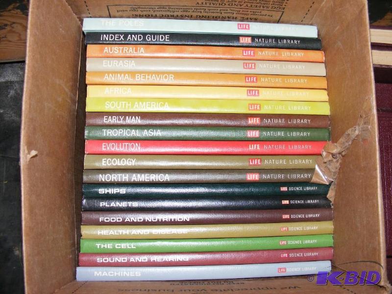 lot 72 image: Box of Books, Life Nature and Scien...