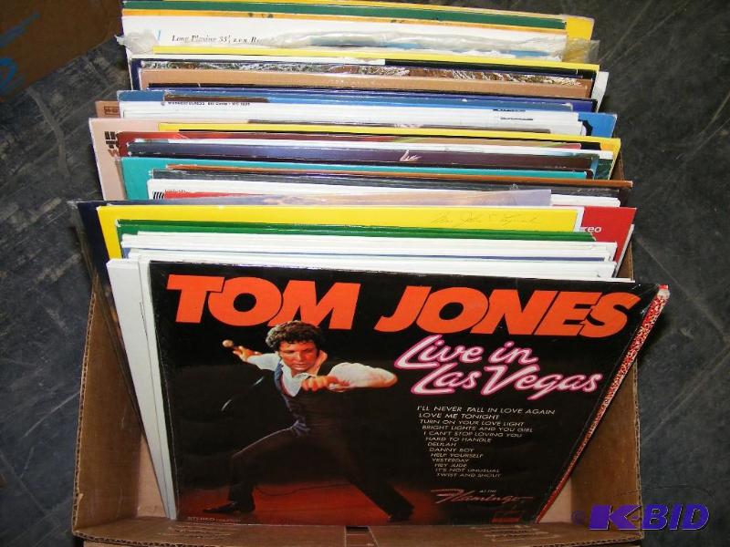 lot 77 image: Box of Misc&nbspRecords...