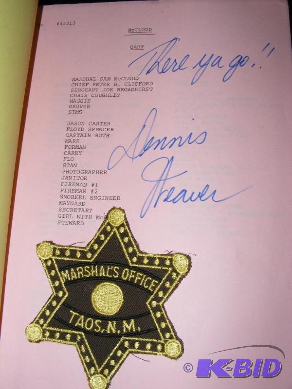 lot 83 image: Movie Script&nbspfrom the movie &q...