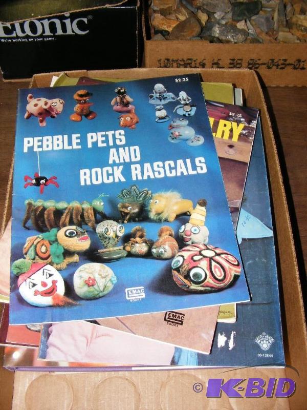 lot 93 image: Books on Rocks and Jewelry Making...