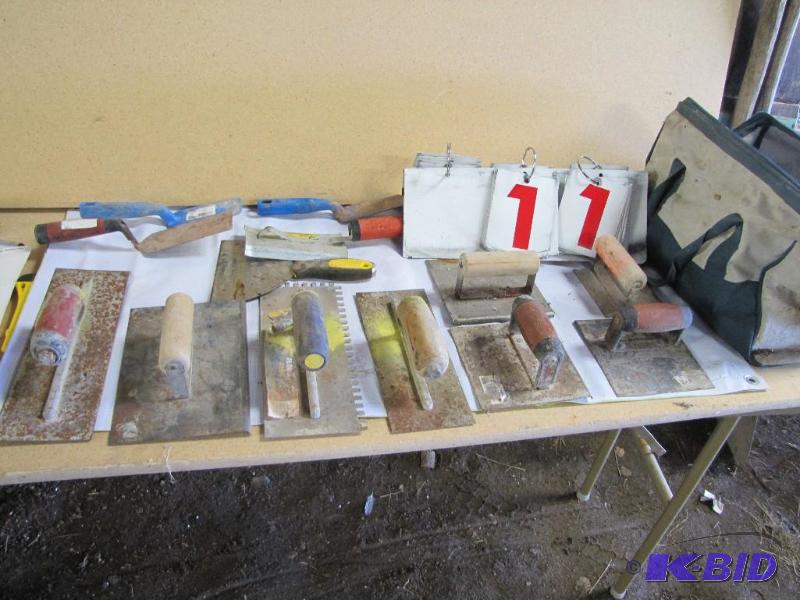 Large Assortment of Cement Finish&n...