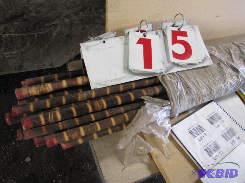 Lot of 19 New 20 ft. Cane Fishing P...