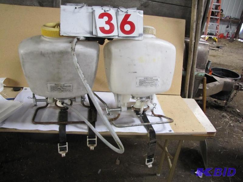 Lot of 2 Back Pack Sprayers....