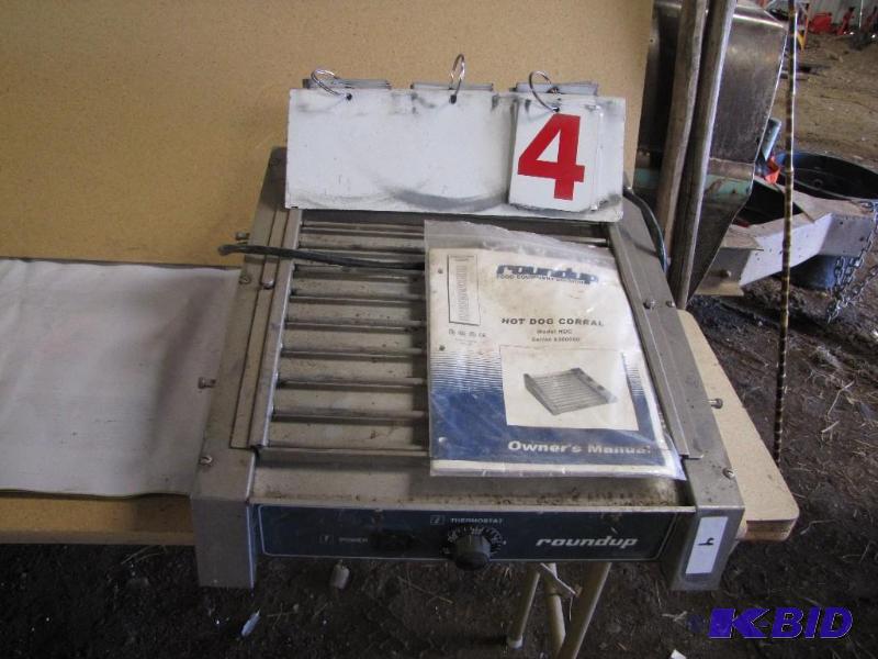 Roundup Hot Dog Roller Cooker. Good...