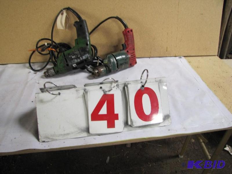 Milwaukee Electric Drill and Milwau...