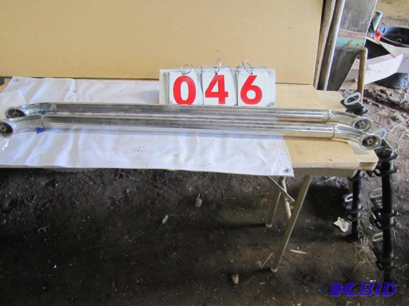 Chrome Pipes for top of pick up box...