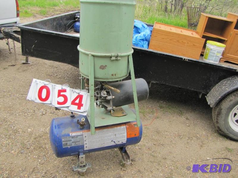 Sand blasting equipment....