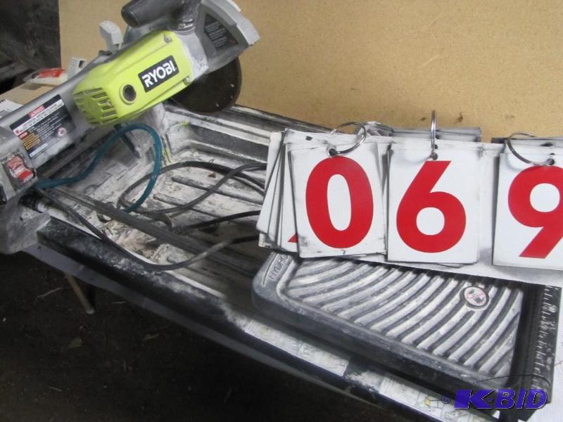 Ryobi Tile Saw.&nbsp...