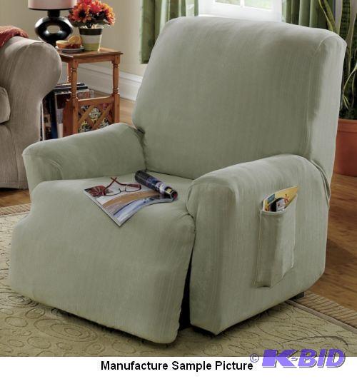 lot 115 image: Stretch Sensations Slipcover - SAGE...