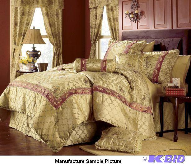 lot 129 image: Carlisle 21 Piece Jacquard Set - Qu...