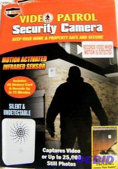 lot 13 image: US Patrol Video Security Camera - C...