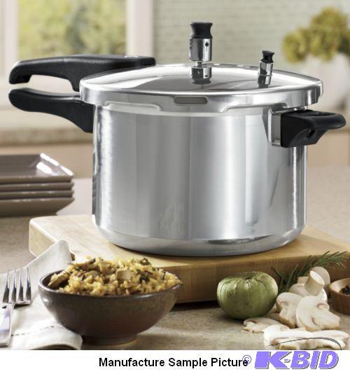 lot 130 image: Casa Essentials Aluminum 6 Quart Pr...