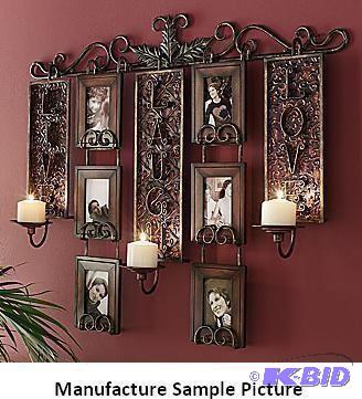 lot 21 image: Live, Love, Laugh Metal Wall Hangin...