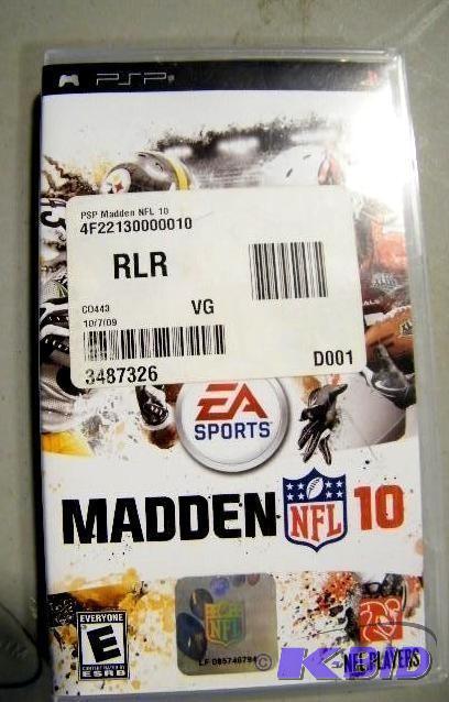lot 23 image: PSP&nbspMadden 2009 Video Game  Wo...