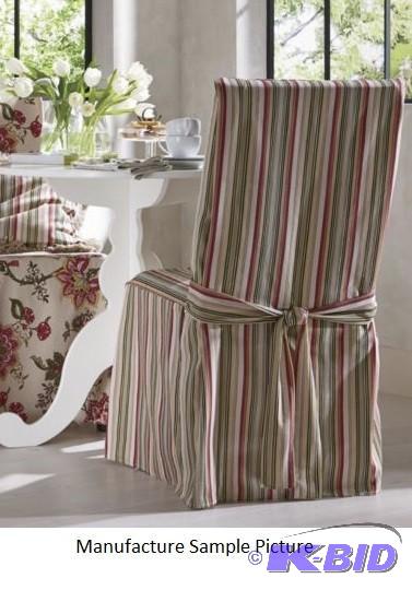 lot 25 image: Harmony Rose Stripe Slipcover - Par...