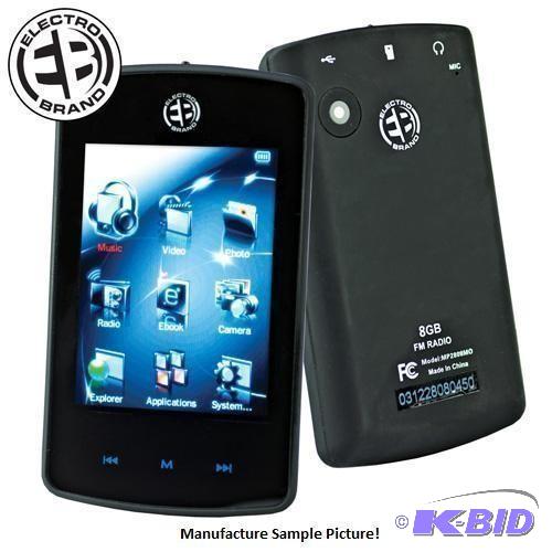lot 40 image: Electrobrand 16 GB MP3 2.8" Me...