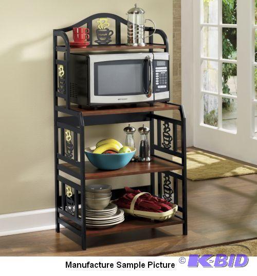 lot 83 image: Coffee Cup Microwave Cart - Keep yo...