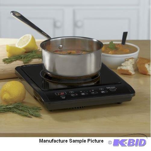 lot 85 image: Digital Induction Cooktop by Aroma ...