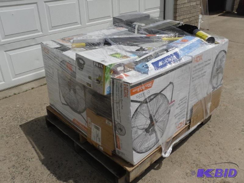 lot 1 image: Pallet of Merchandise  Returned Go...