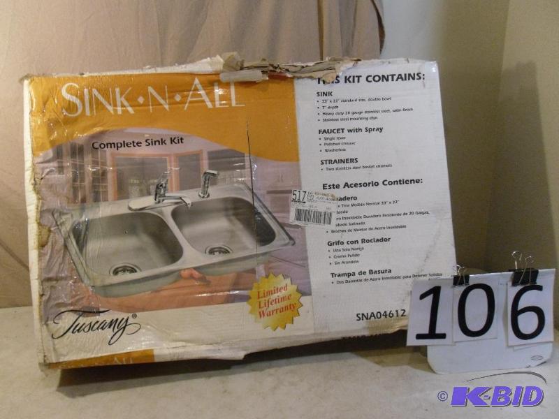 lot 106 image: New in Box (box shows wear) Tuscany...
