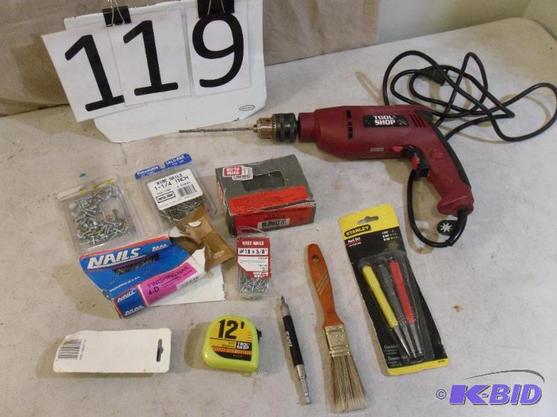 lot 119 image: Tool Shop Electric Drill (reversibl...