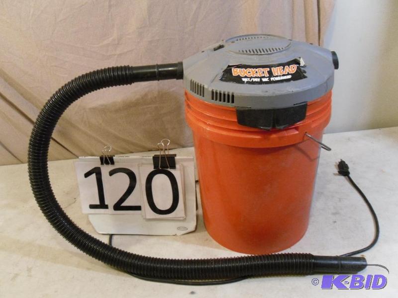 lot 120 image: Bucket Head Shop WetDry&nbspVac (...
