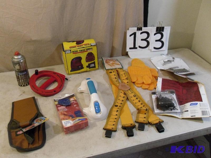 lot 133 image: Gloves, Tool Shop Detail Finish San...