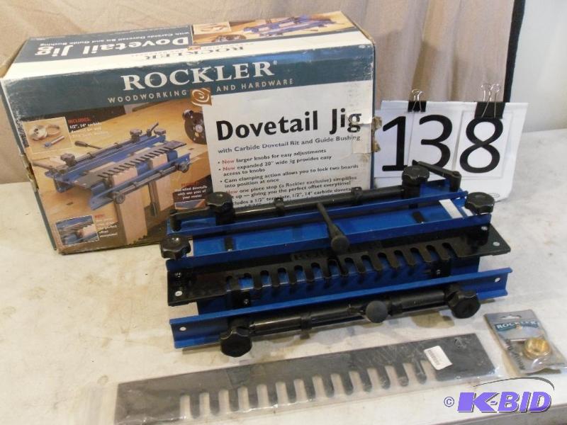 lot 138 image: Rockler&nbspWoodworking Dovetail J...