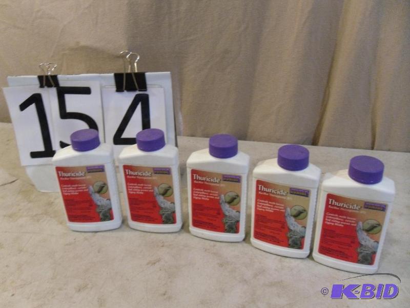 lot 154 image: 5 New Bottles of Bonide&nbspThuric...