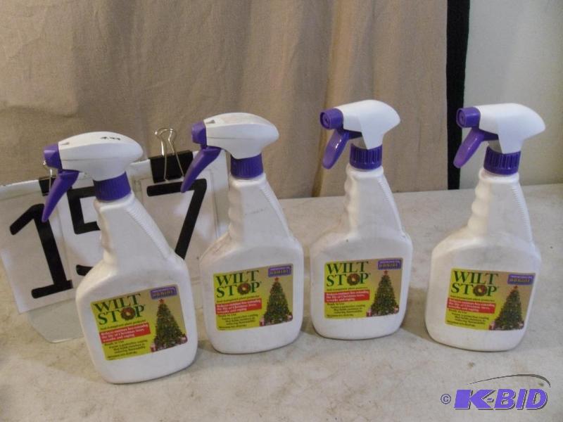 lot 157 image: 4 New Bottles of Bonide&nbspWilt S...