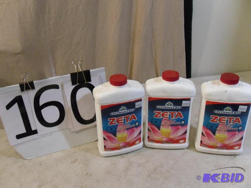 lot 160 image: 3 New Bottle of&nbspHydrotek ...