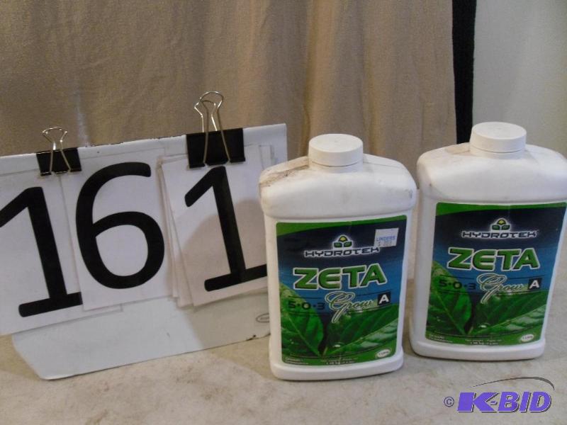 lot 161 image: 2 New Bottle of Hydrotek Zeta 503...