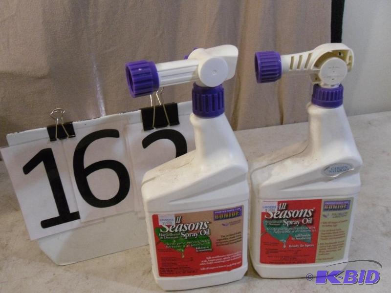 lot 162 image: 2 New Bottles of Bonide&nbspAll Se...