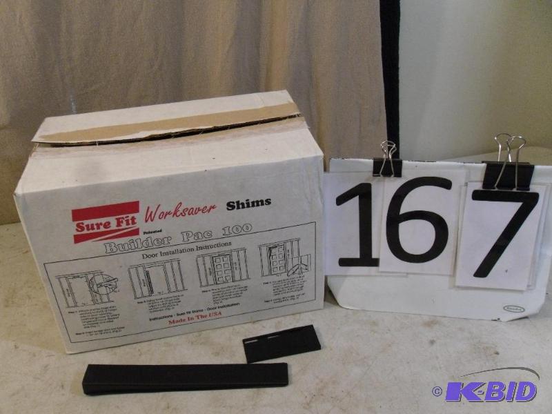 lot 167 image: Box of New Sure Fit&nbspWorksaver&...