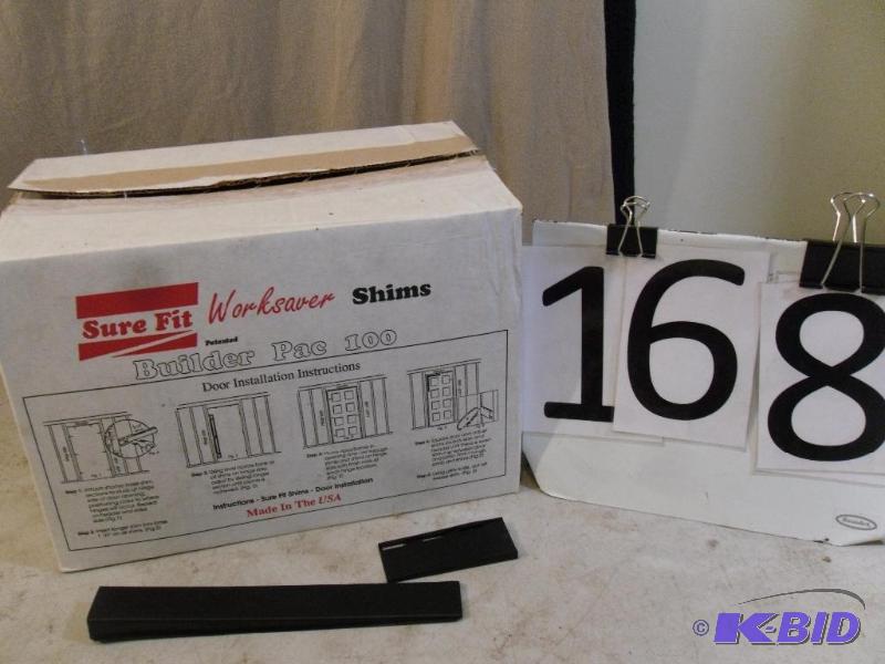 lot 168 image: Box of New Sure Fit&nbspWorksaver&...