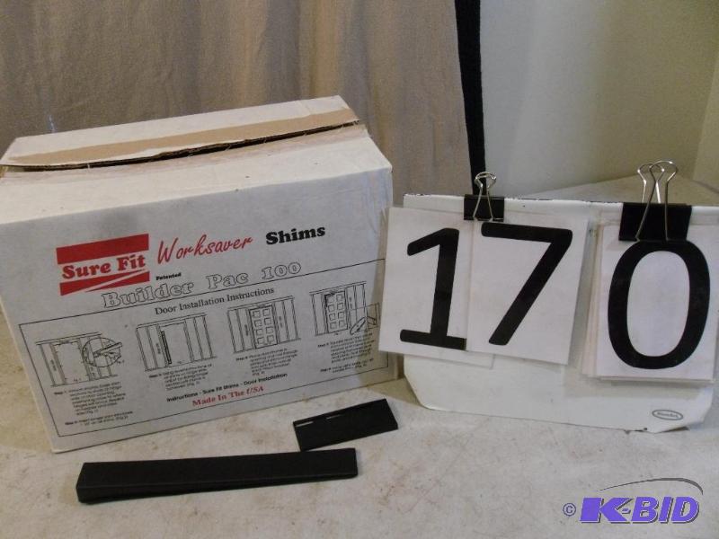 lot 170 image: Box of New Sure Fit&nbspWorksaver&...
