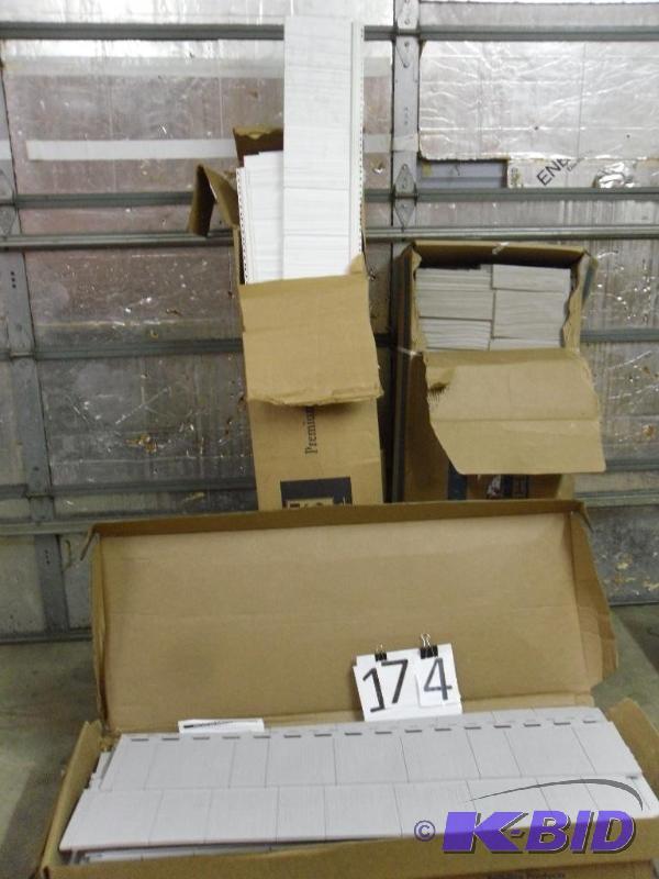 lot 174 image: Lot of 4 Assorted Boxes of Vinyl Sh...