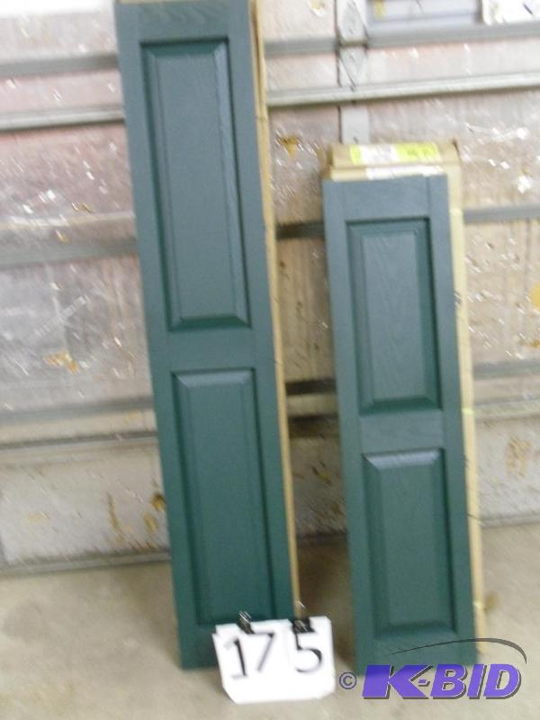 lot 175 image: 4 Pairs of Shutters. 1 Pair Heritag...