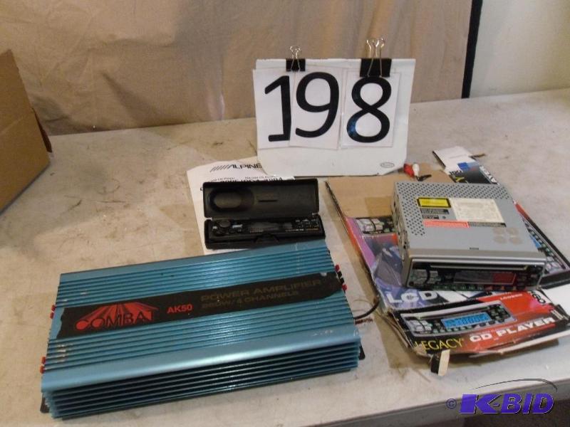 lot 198 image: Legacy Model LCD96D Auto CD Player,...