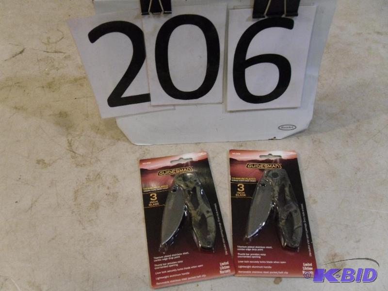 lot 206 image: Lot of 2 New Guidesman&nbspTitaniu...