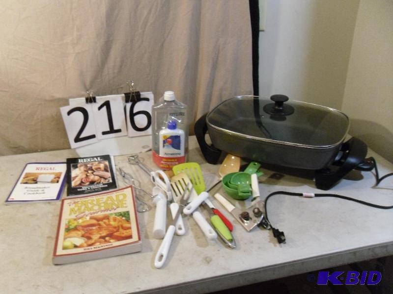 lot 216 image: Kitchen Utensils, Food Network Elec...
