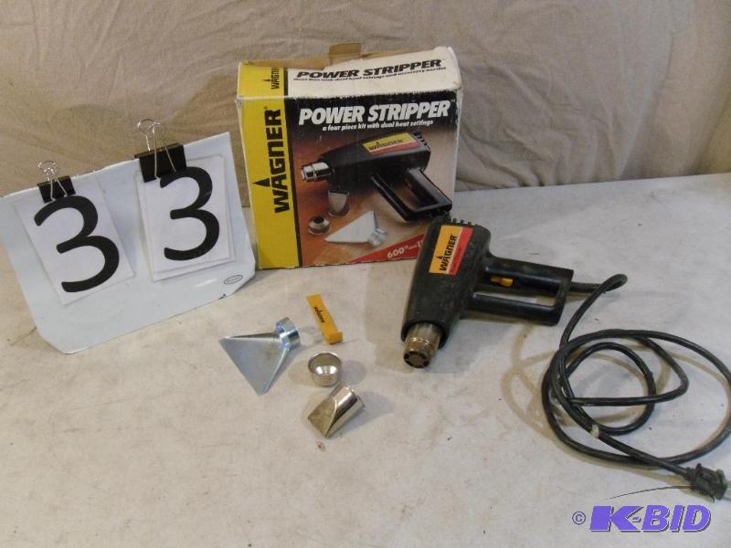 lot 33 image: Wagner Heat Gun with Box and Attach...