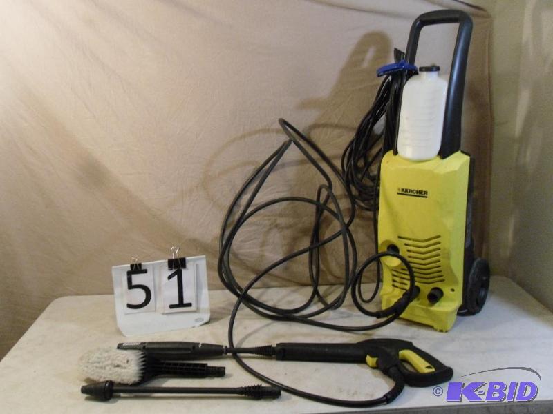 lot 51 image: Karcher&nbspElectric Pressure Wash...