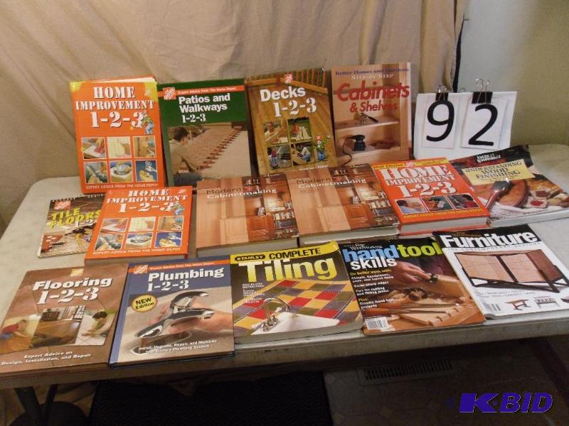lot 92 image: Lot of Assorted Home Improvement Bo...