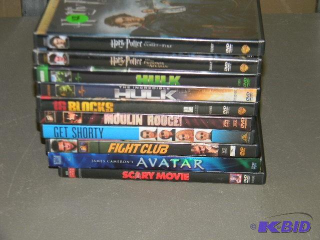 Lot of 10 DVDs - all pictured incl...