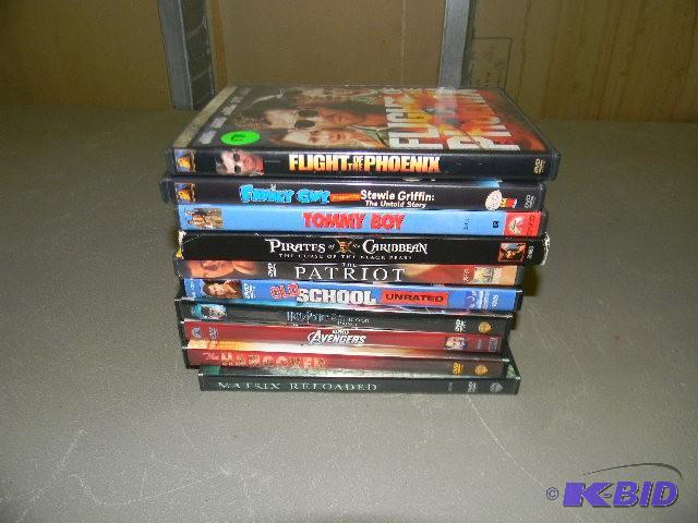 Lot of 10 DVDs - all pictured incl...