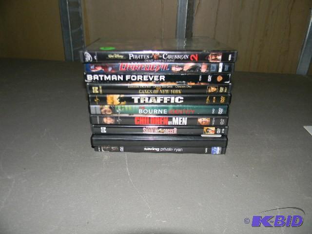 Lot of 10 DVDs - all pictured incl...