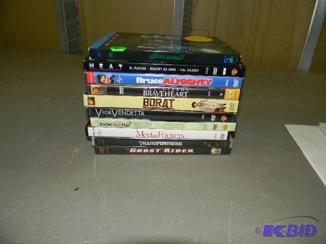 Lot of 10 DVDs - all pictured incl...
